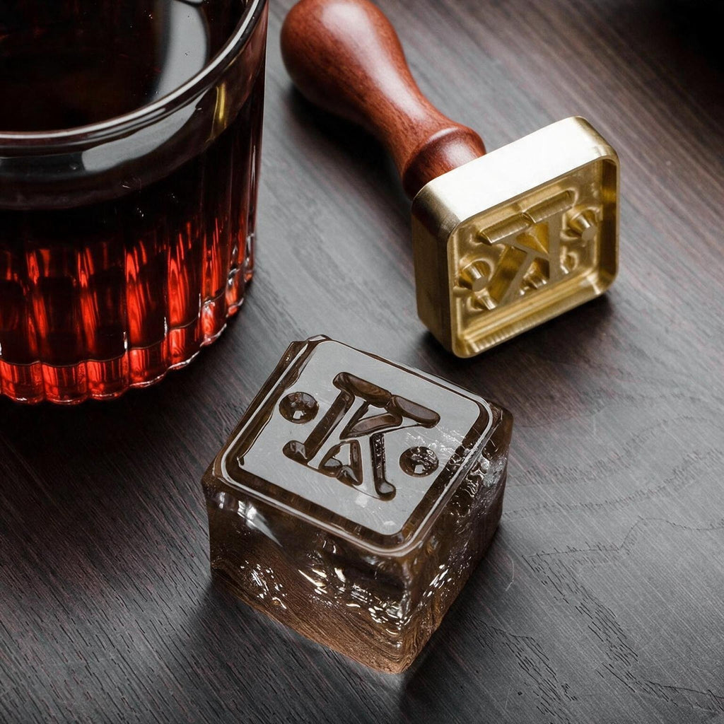 Custom Copper Ice Stamp - Brand Every Cube