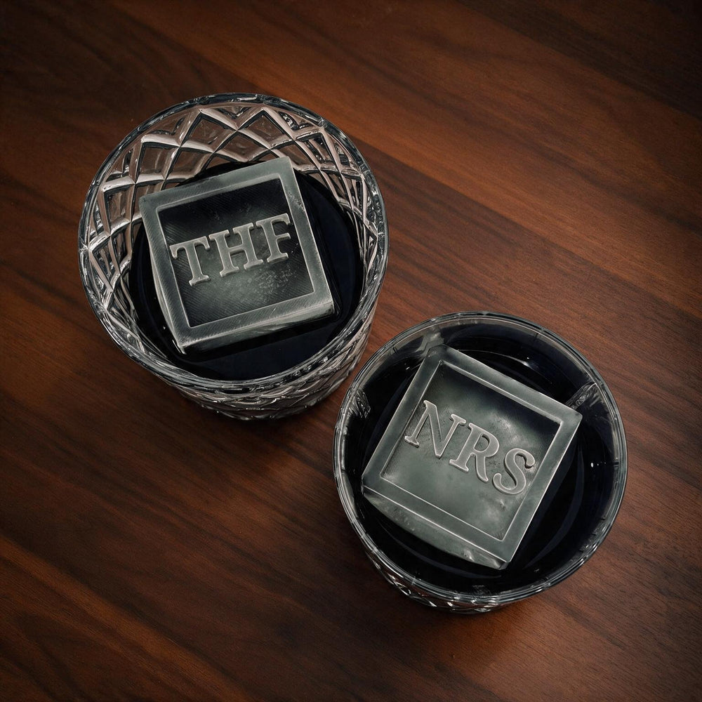 Personalized Framed Style Ice Cube Trays — Single