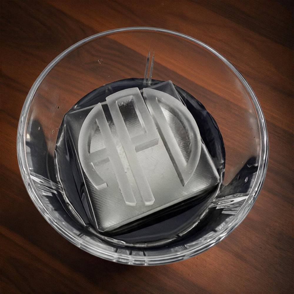 Personalized Monogram Ice Cube Trays — Single