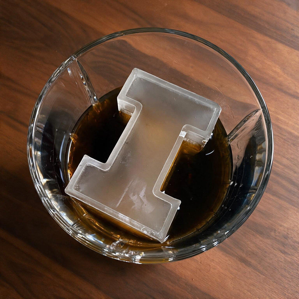 Personalized Letters Ice Ice Cube Trays