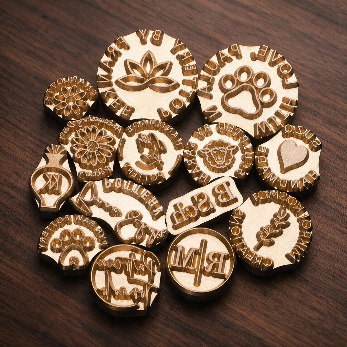 Custom Copper Ice Stamp - Brand Every Cube