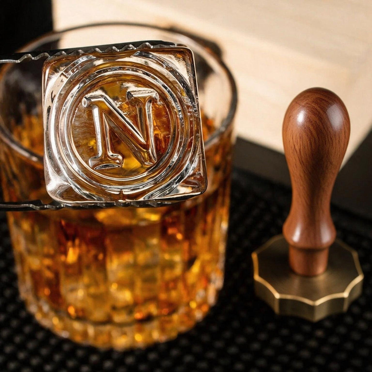 Custom Copper Ice Stamp - Brand Every Cube