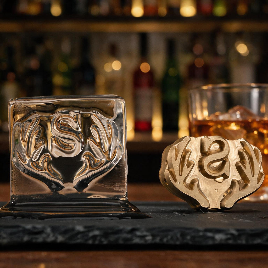 Custom Copper Ice Stamp - Brand Every Cube
