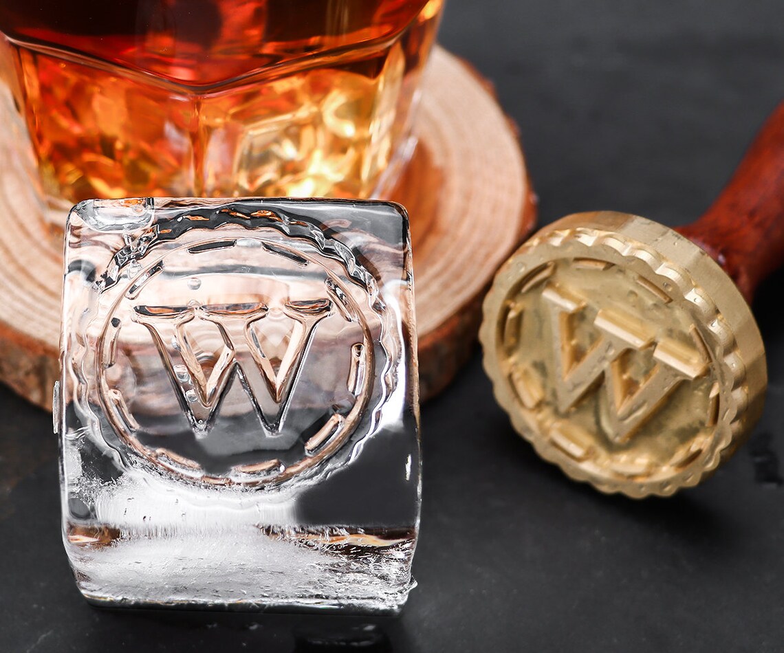 Custom Copper Ice Stamp - Brand Every Cube